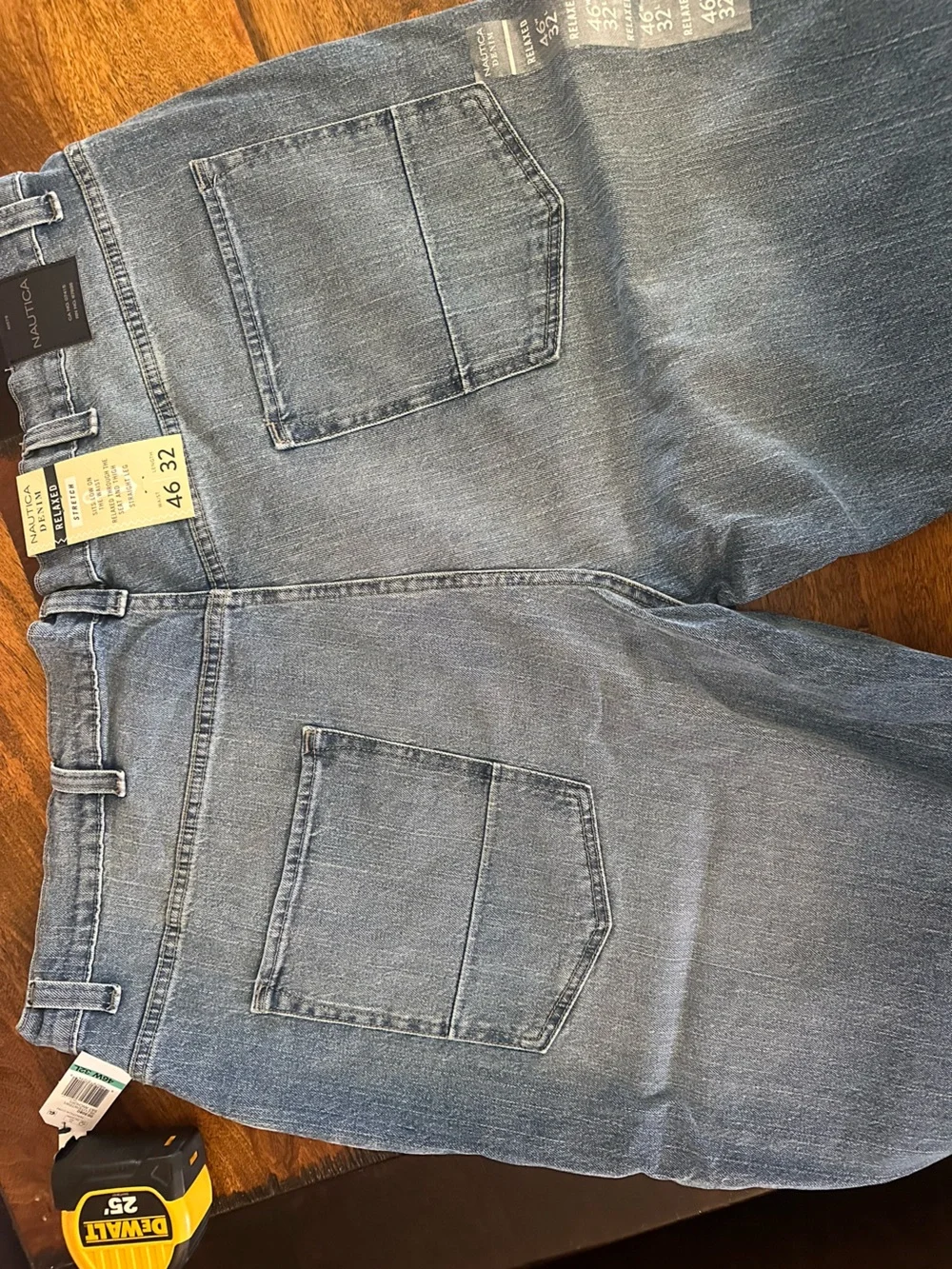 Nautica relaxed fit men’s jeans 46 W 32 L New with tags